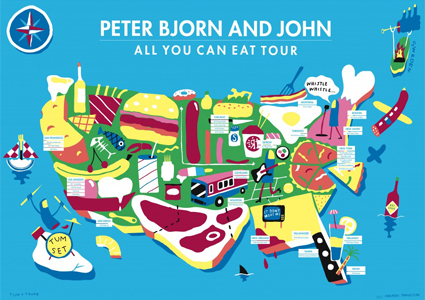 Peter, Bjorn & John - All You Can Eat Tour
