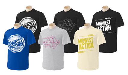 Midwest Action - T-shirts