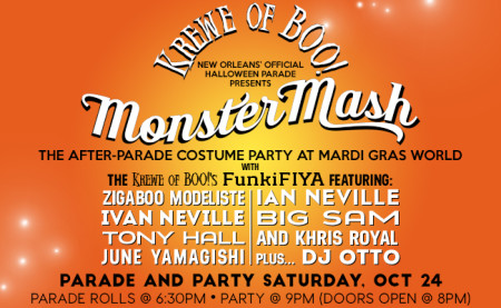 KREWE OF BOO 2015 TICKETFLY MONSTER MASH