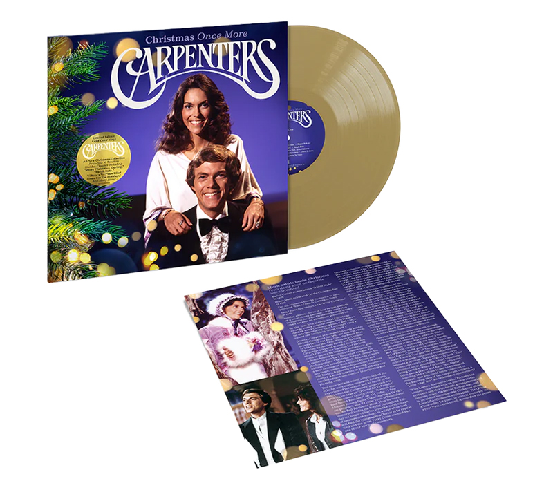 TVD Radar: Carpenters, Christmas Once More gold vinyl in stores 11/11