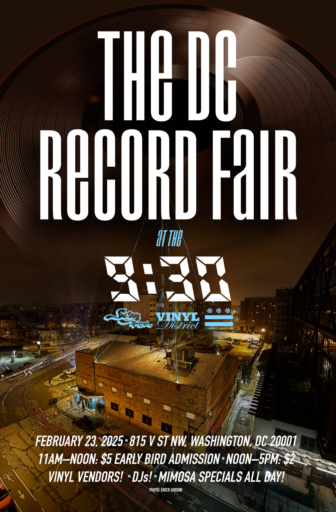 SUNDAY! New year, new venue! The DC Record Fair comes to the 9:30 Club ...