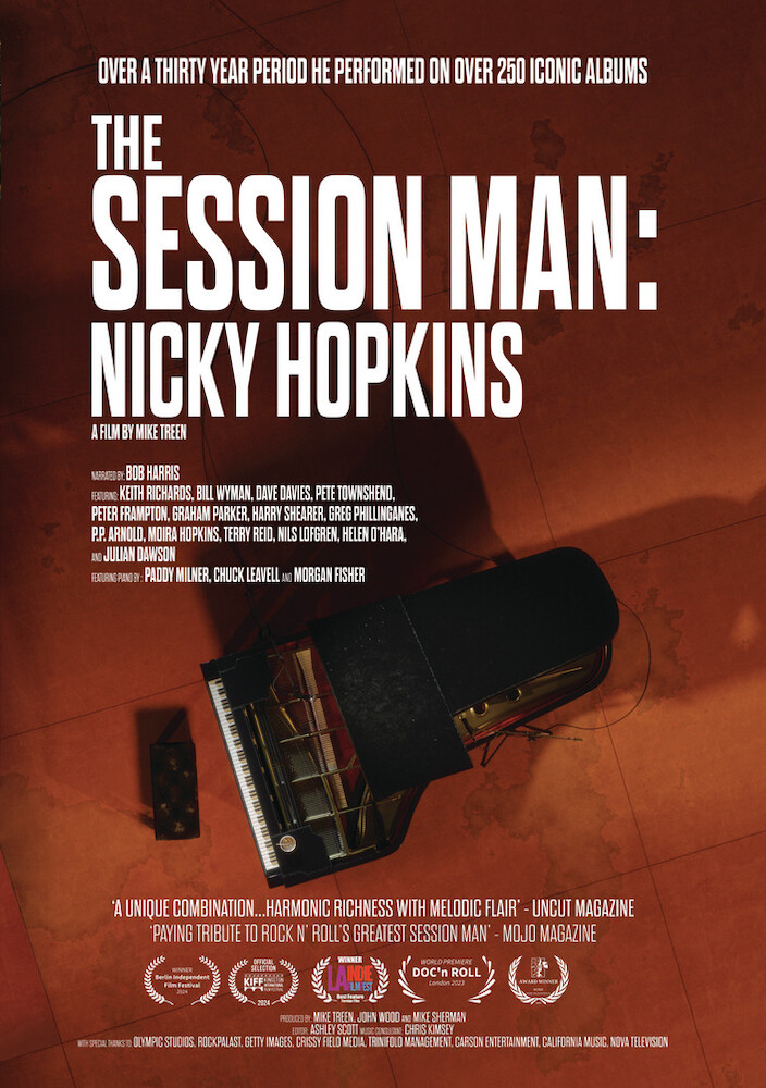 TVD Radar: The Session Man: Nicky Hopkins DVD in stores 3/18