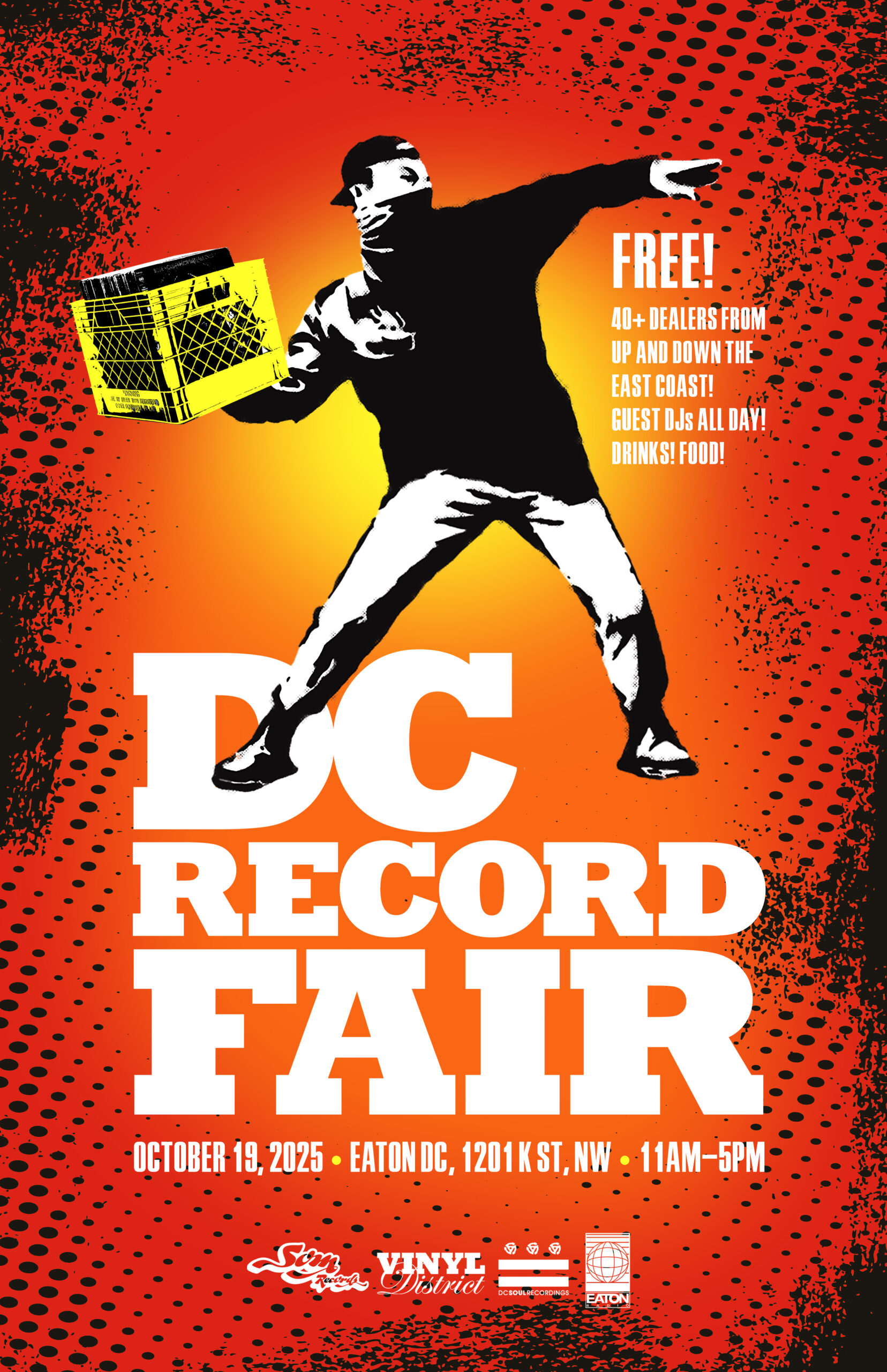 The DC Record Fair returns to Eaton DC, 10/19