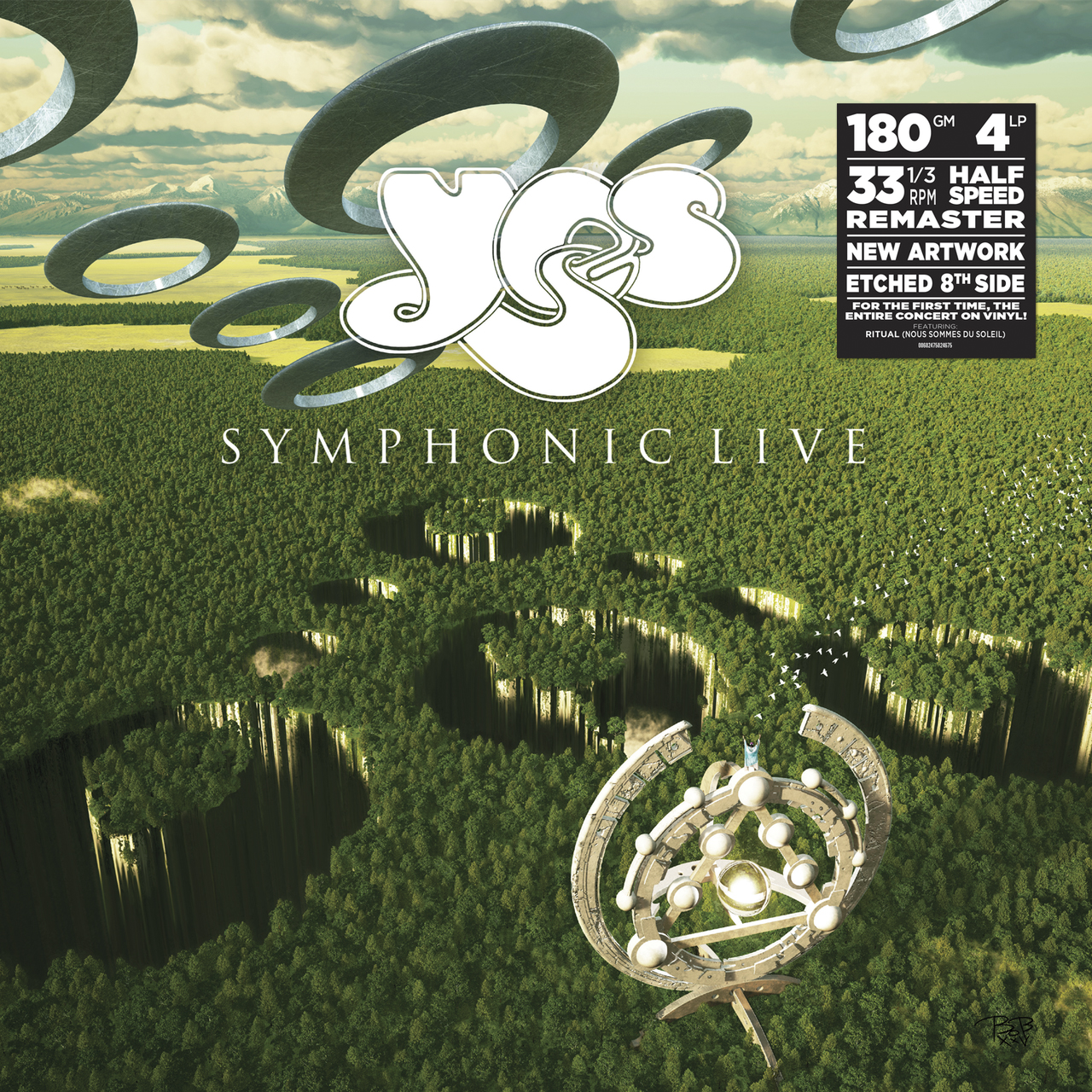 TVD Radar: Yes, Yes Symphonic Live 4LP, 2CD + Blu-ray in stores 1/23