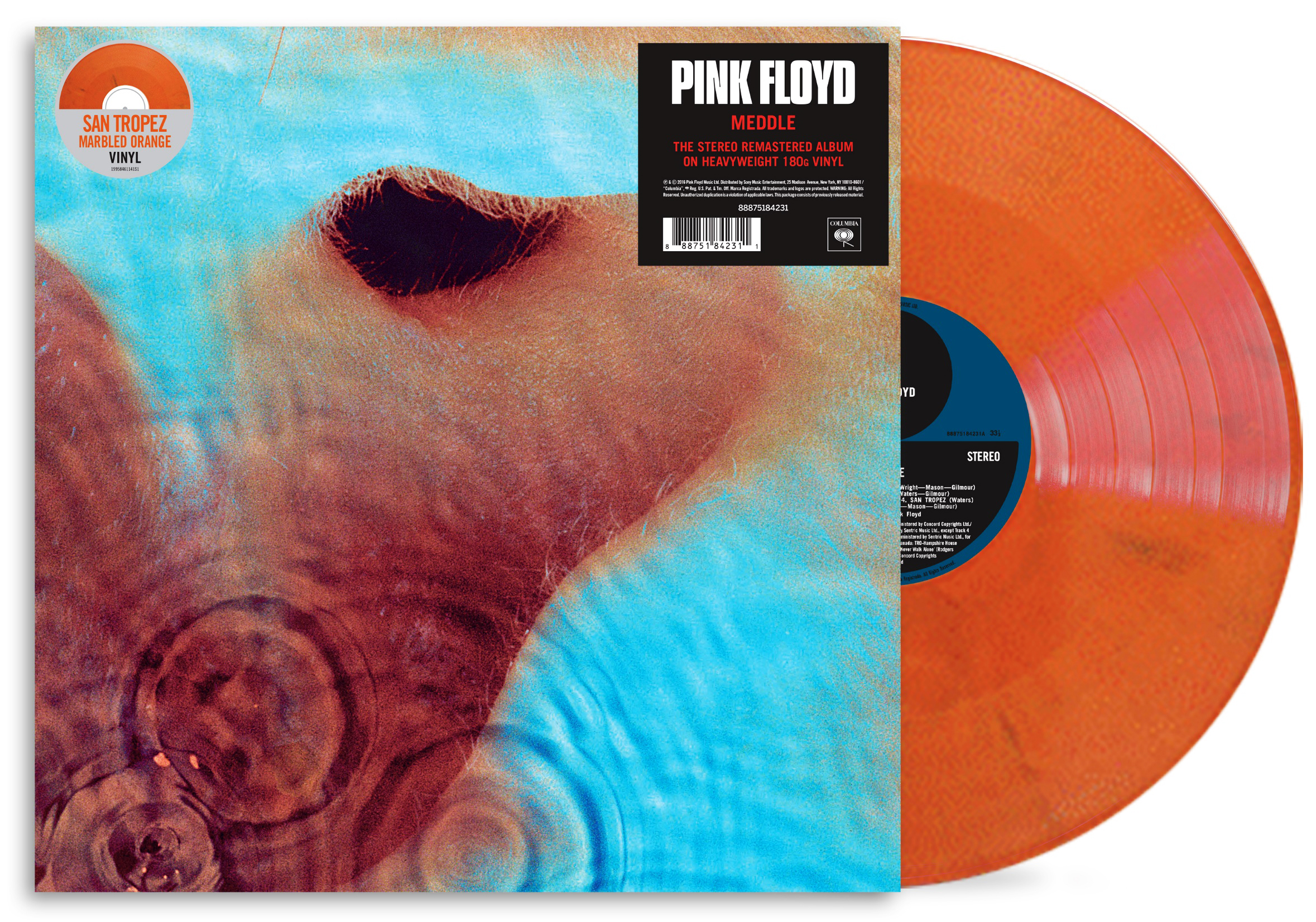 TVD Radar: Pink Floyd, Meddle orange vinyl edition in stores 10/17